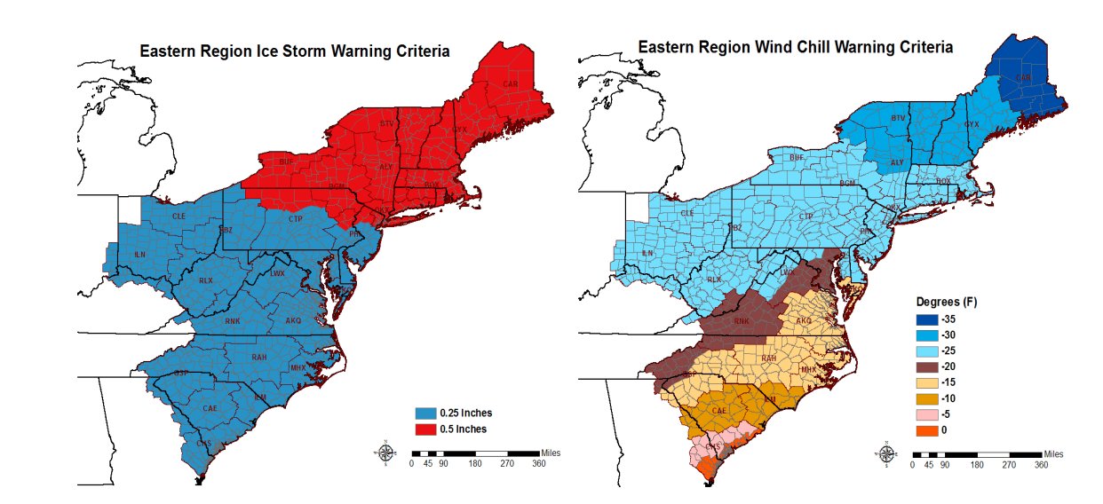 Winter Watches and Warnings